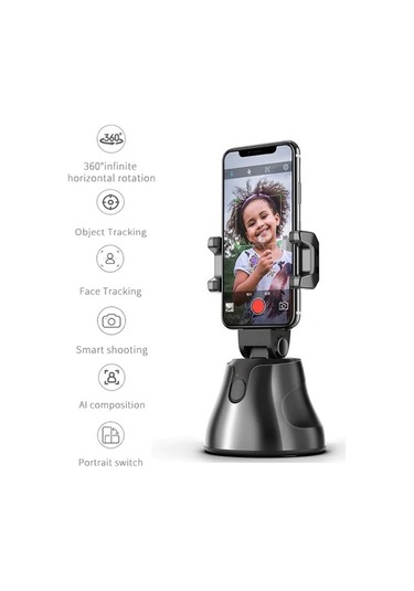 Leezsing Akıllı Yüz Ve Nesne Takip Özellikli 360 Dönebilen Otomatik Selfie Çubuğu