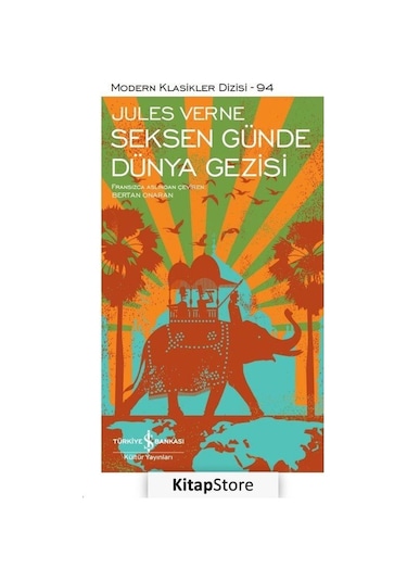 Kitapstore Seksen Günde Dünya Gezisi Ciltli / Jules Verne