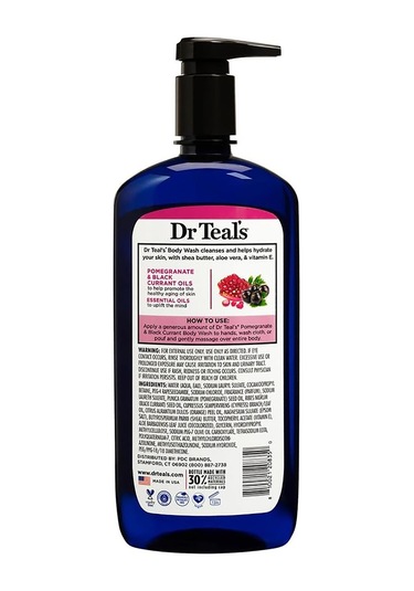 Dr.teals Nar Ve Siyah Frenk Üzümlü Duş Jeli 710ml Nar