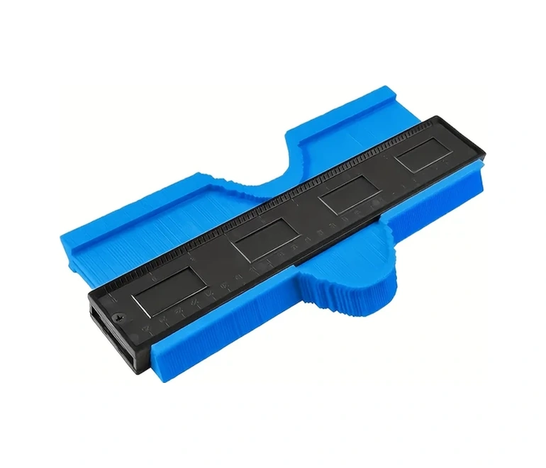 Willowhaven Mavi 10 Inç Kontur Mastarı Köşe Profili Ölçme Aracı Seramik Parke Dıy