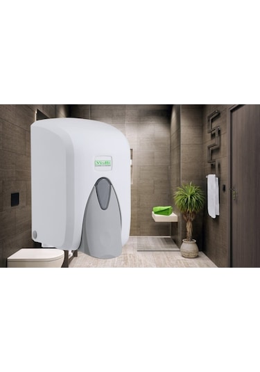 Vialli S5 Hazneli Sıvı Sabunluk - Sıvı Sabun Dispenseri - Sıvı Sa