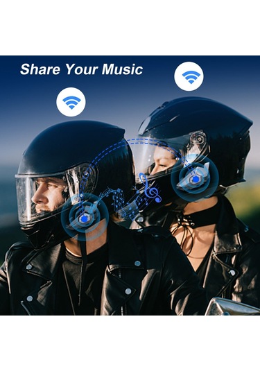 Jokmae H9 1000 M Menzil Bt5.1 Motosiklet Kaskı İnterkomu