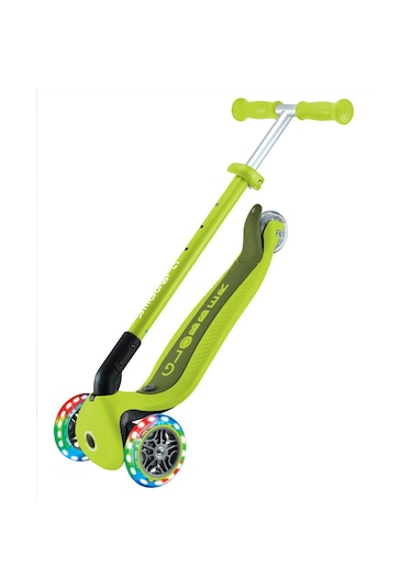 Globber Go-Up Aktive Light Işıklı Scooter - Yeşil