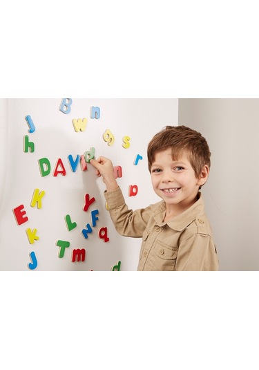 Melissa And Doug Ahşap Mıknatıslı  Harfler