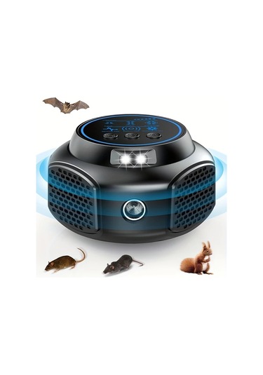 Boatshop1 Black Ses Dalgası Haşere Kovucu Yüksek Güçlü Ultrasonik Böcek Fare Sivrisinek Önleyici Usb Kablolu Büyük İç Mekanlar İçin