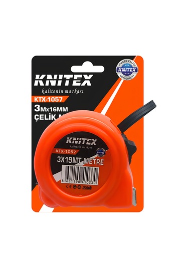 Turuncu Şerit Metre 3 Mt X 19 Mm Ktx-1057 3 M
