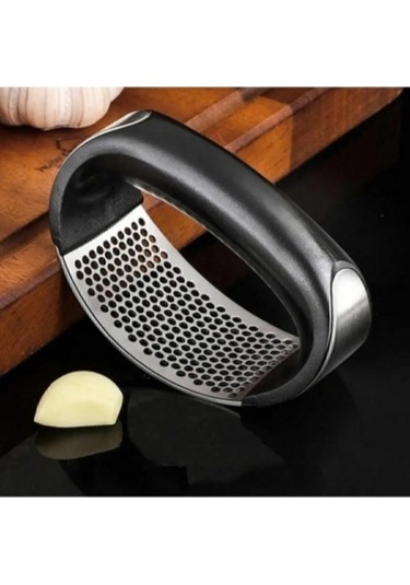 Kenpazar Paslanmaz Çelik Sarımsak Ezici Presi Parçalayıcı Doğrama Aleti Çok Renkli