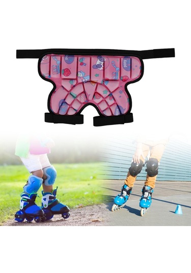 Suntek Çocuklar Için Yastıklı Kalça Koruyucu Şort Pembe Pembe