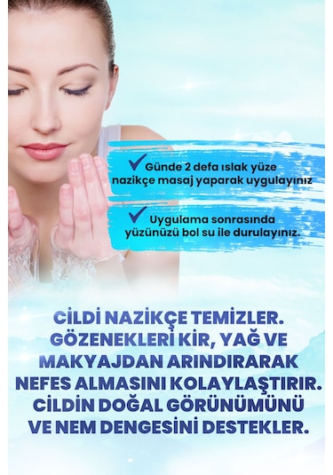 Doragold Yağlı ve Akneye Meyilli Ciltler Yüz Temizleme Jeli 250 ML