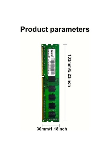 Wangxi Dalnse Ddr3 8gb 1600mhz 1.5v Ram Bellek Pc Masaüstü Bilgisayar
