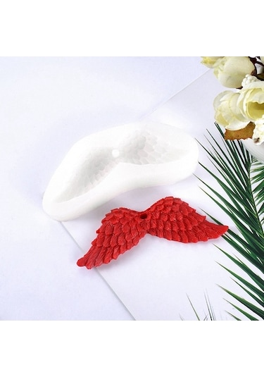 Fastbuy Silikon Kalıp İle Çikolata Kek Yapımı, Mum Oyun Hamuru İçin Dekoratif Beyaz Ürün Beyaz