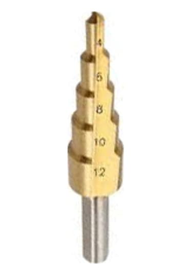 Gfb Kademeli Matkap Ucu Hss Kozalak Titanyum 4mm-32mm