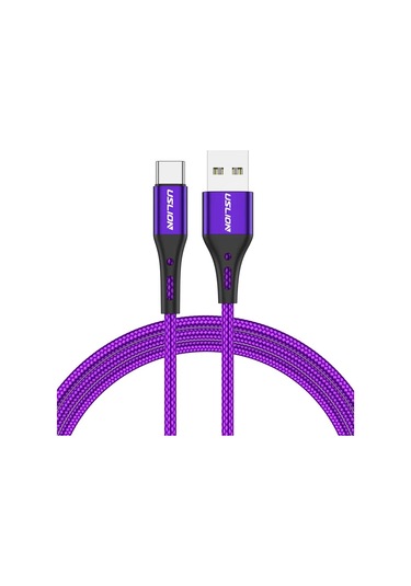 Uslıon 3a Usb C Hızlı Şarj Kablosu, Samsung Uyumlu S23/s22, Xiaomi Mi 12/9, Huawei İçin, 2m/3mmor0.75 M