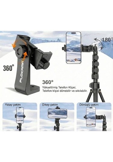 Çantalı Kumandalı Tripod