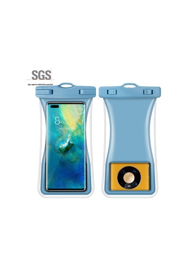 Mufunye Genel Cihazlar İçin Tpu Su Geçirmez Telefon Kılıfı - Havalandırıcı Fonksiyonlu, Dokunmatik Ekran Desteği, Makaron Pembe Rengi