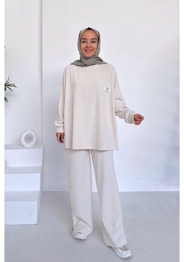 Yan Yırtmaç Fitilli Spor Takım - Taş