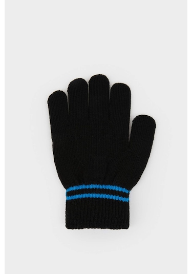 Defacto Erkek Çocuk Playstation Baskılı Eldiven F5551a825wnbk27 Siyah