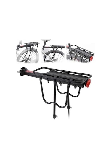 24 - 28 Mtb Bagaj Alüminyum Siyah