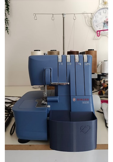 Singer Overlok Makinesi S0235 - S0230 Için Çöp Kutusu Atık Fire K