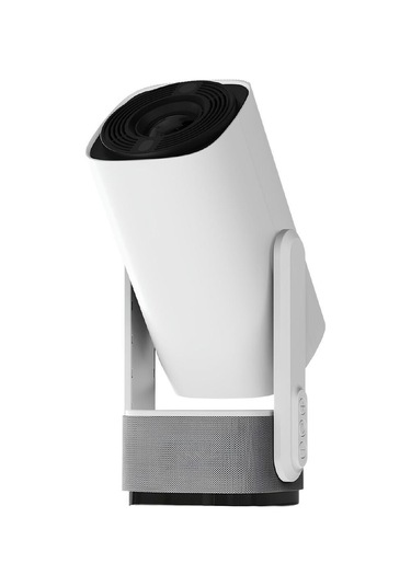 Yüksek Kapasiteli Şarjlı Mini Projeksiyon, Internet Alıcısı, Beyaz-130484