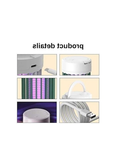 Maoyaya Lifcasual Led Sivrisinek Öldürücü, Taşınabilir Elektrikli Böcek Katili