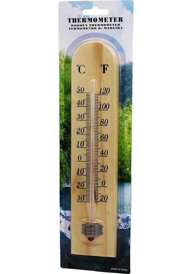 Ahşap Derece Oda Termometresi 5365