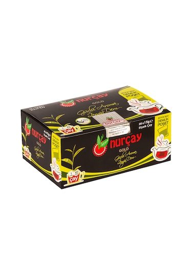 Nurçay Demlik Demlik Poşet Çay 20 x 15 G