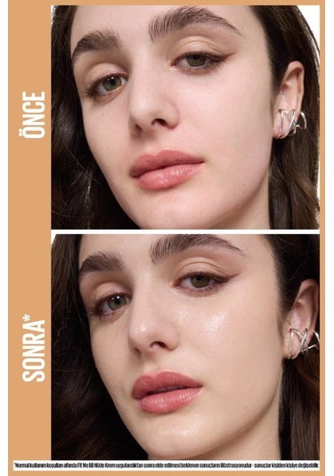 Fit Me Nude Cilt Bakımı Etkili Nemlendirici Spf50 Bb Krem - 10 3600531712761-10780