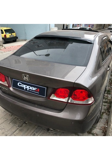 Honda Civic 8 Arka Cam Üstü Spoyler İnce Model Abs 2006-2012
