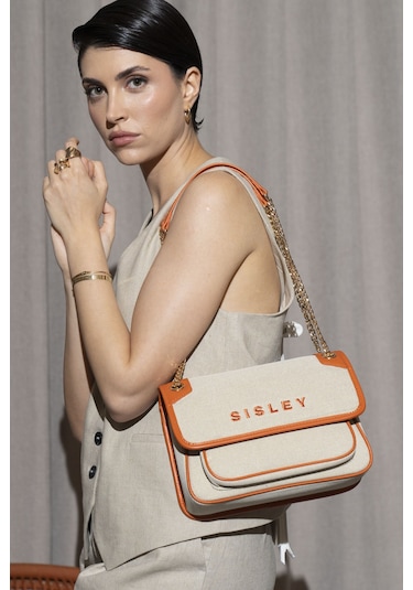 Sisley Kadın Çapraz Çantası C.sly 107 Turuncu