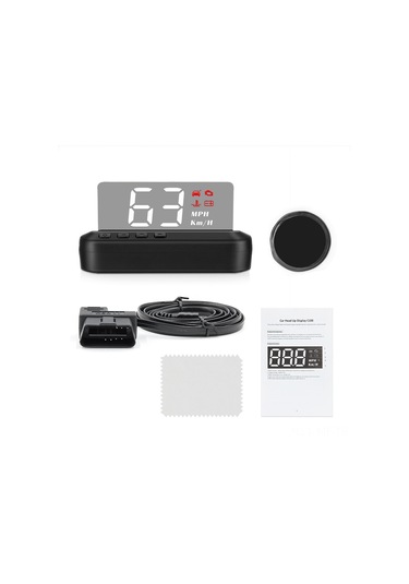 Mufunye Araç Hud Gösterge Projeksiyonu: Hız, Yorgunluk Ve Aşırı Hız Alarmı İle Güvenli Sürüş