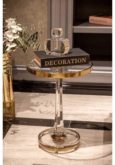 Dulda Akrilik Polaris Sehpa Şeffaf