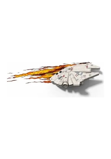3d Light Fx Star Wars Millennium Falcon Duvar Lambası Çok Renkli