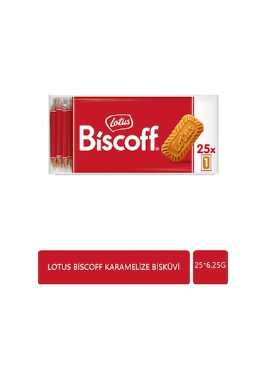 Biscoff 25 6,25 G Karamelize Mini Bisküvi Ve 750 G Bisküvi Kırıntısı Tatlı Seti