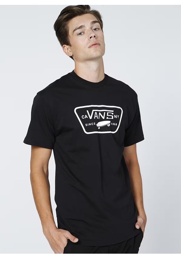 Vans Full Patch Erkek T-shirt Vn000qn8y281 Siyah
