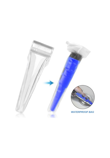 Lcd Ekran Metal Dedektörü Pinpointer El Pin Pointer Değnek Yetişkinler Çocuklar İçin Yaylı Tokalı Hazine Bulucu Probu Pilsiz - Mavi