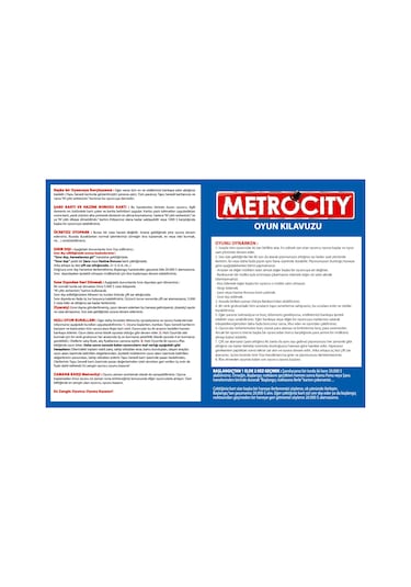 Zeno Toys Metrocity Dünya Emlak Ticareti Oyunu