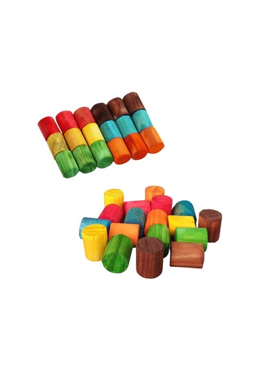 Pawise Kemirgen Oyuncağı Yuvarlak Parçalar