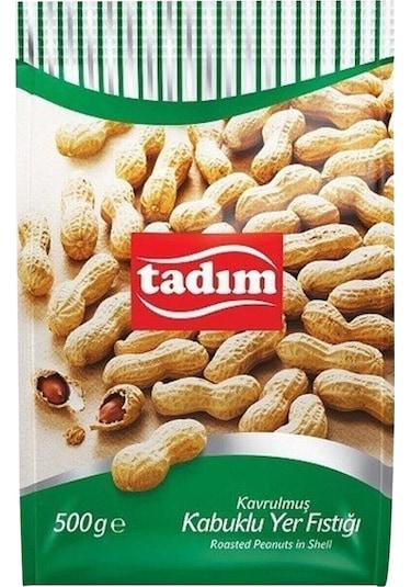 Tadım Kabuklu Yer Fıstığı 500 Gr X 3 Adet 500 G