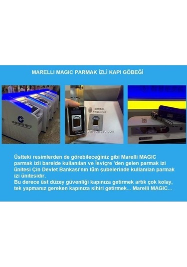 Marelli Magic Parmak İzli Kilit Göbeği