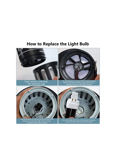 Springsun Çiftliklerde Kullanım İçin 20-50 M² Uv Işıklı Elektrikli Kovucu Işık Tüpü 0.5 Kg