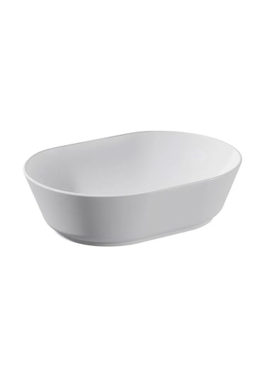 Vitra 7427B003-0016 Geo Oval Çanak Lavabo 55 CM Beyaz