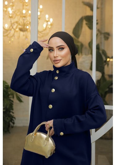 1239 Hakim Yaka Scuba Takım Lacivert