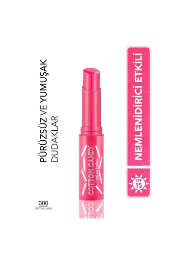 Flormar Renk Değiştiren Dudak Nemlendiricisi (Doğal Pembe) - Match Balm Cotton Candy - 000 - 8690604555468