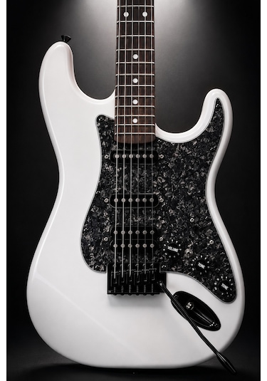 Torres Guson Std-20wh Beyaz Dsp Elektro Gitar Hss Tremolo Modern Seri - 8697014389341