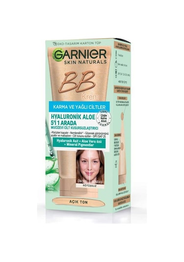 Garnier Açık Ton Karma ve Yağlı Ciltler için BB Krem 40 ML