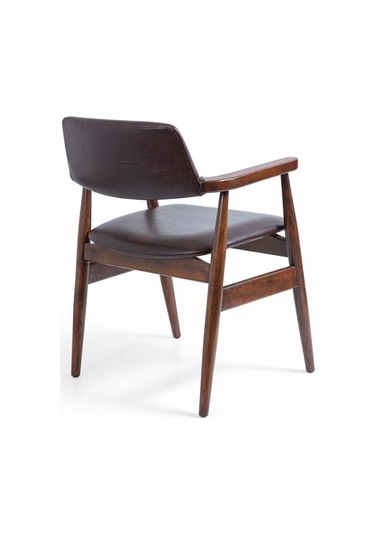 Rio Ceviz Ahşap Sandalye Ceviz - Kahverengi