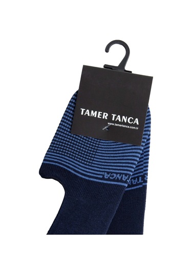 Tamer Tanca Erkek Pamuklu Lacivert Çorap 855 Spr 0007 Erk Crp 40-45 2lı Set Lacı/mavı Lacivert