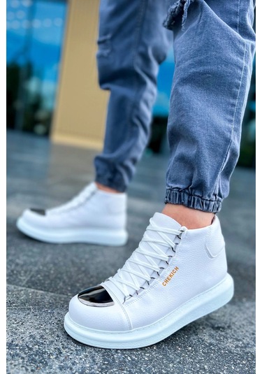 Ch267 Cbt Roma Mirror Erkek Bot Beyaz Çok Renkli