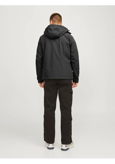 Jack&jones Jjtaylor Softshell Erkek Ceket 12259615 Gri